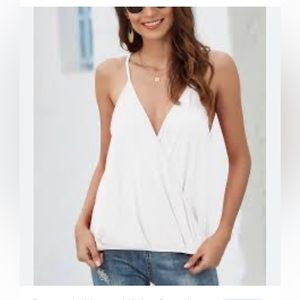 White Surplice Tank M